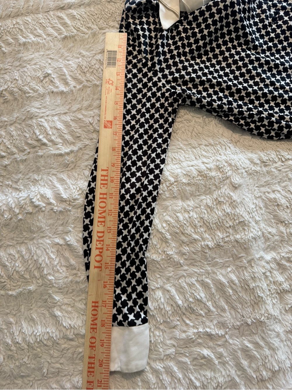 VTG 70s Montgomery Ward Triacetate Op Art Pussybow Blouse Secretary M siren - Picture 4 of 7